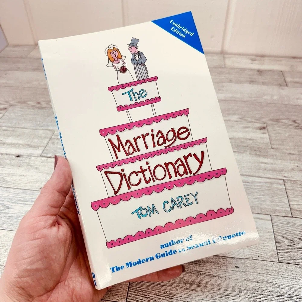 Marriage Dictionary Humor Book Tom Carey Paperback Funny Definitions PB‎
